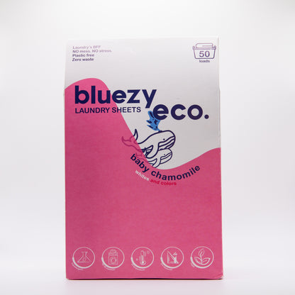 Листчета за пране Bluezy eco. Baby Chamomile , 50 зареждания